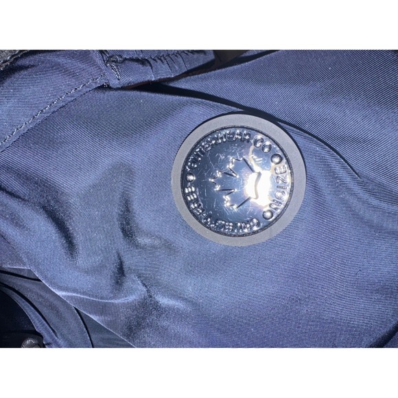 Noize Blue Faux Fur Trim Hooded Winter Parka Coat Womens XS Cruelty-Free(163) - Picture 4 of 4